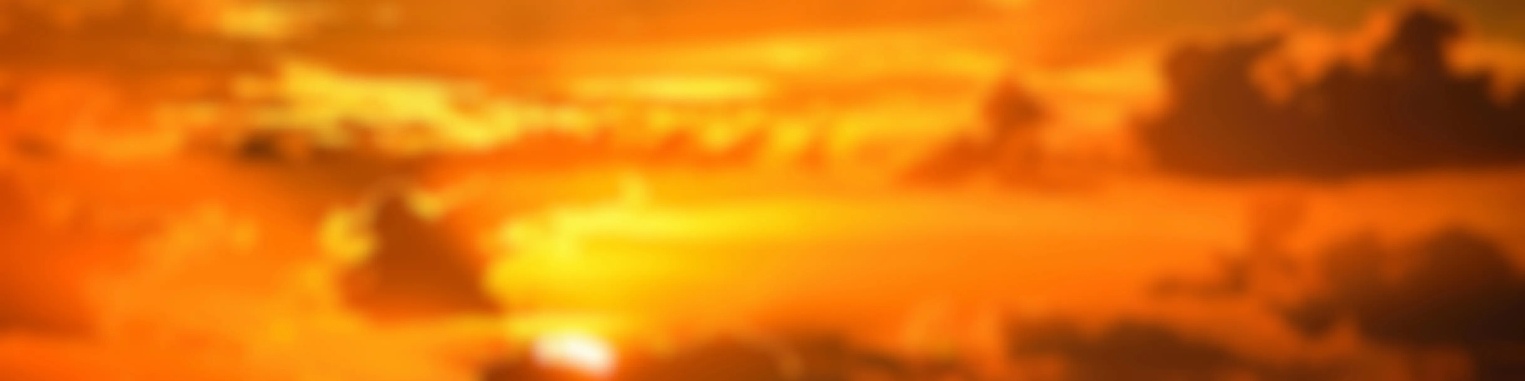 Fondo naranja difuminado con cielo