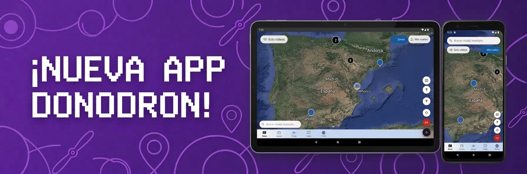 app DONODRON