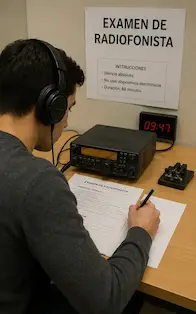 Test de Radiofonista AESA para pilotos de drones 2026